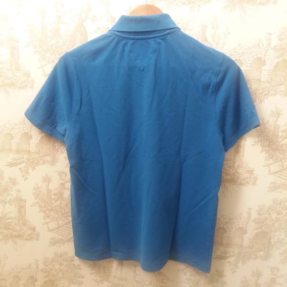 Tommy Hilfiger Size S Custom Fit Polo Shirt Bright Blue - Picture 6 of 6
